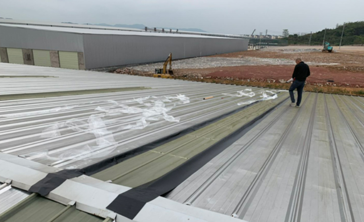 赣榆厂房屋面防水维修案例